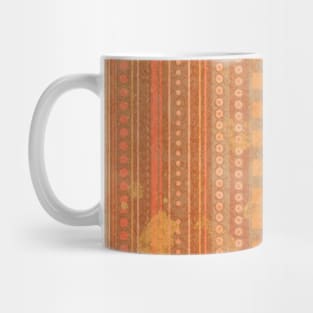 Colorful Mosaic Aztec Pattern Indian Mexican Ethnic Oriental Rug Mug